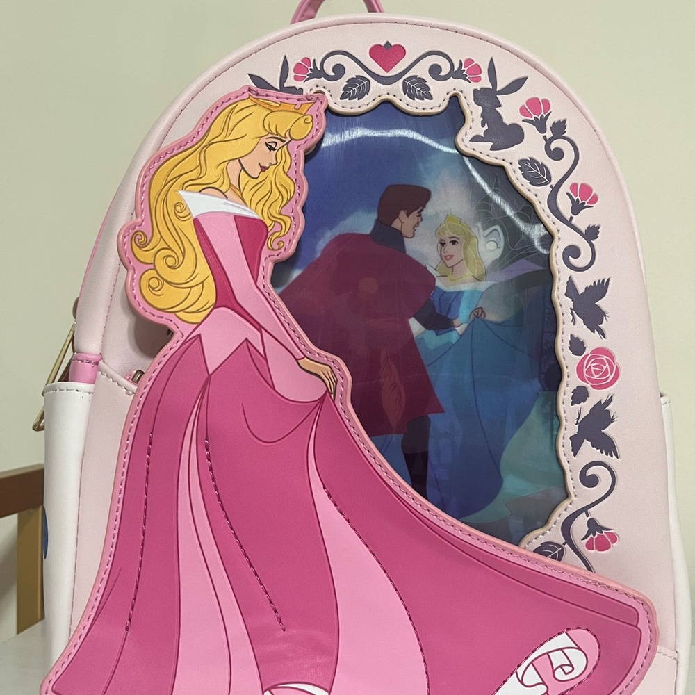 Aurora Loungefly Pink Princess Backpack